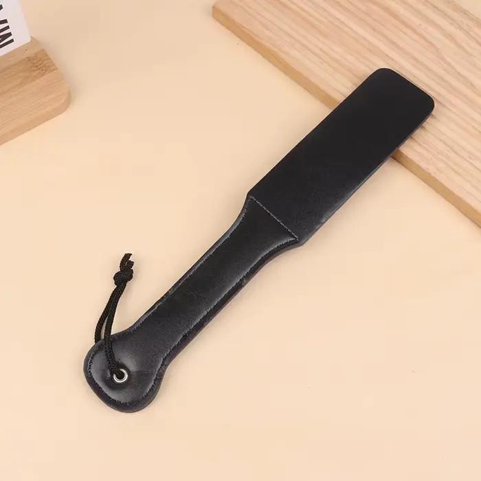 Pagaie de fessée en cuir PU pour adultes, jeu de flirt, jouets sexuels pour Couples, accessoire de jeu de punition intime