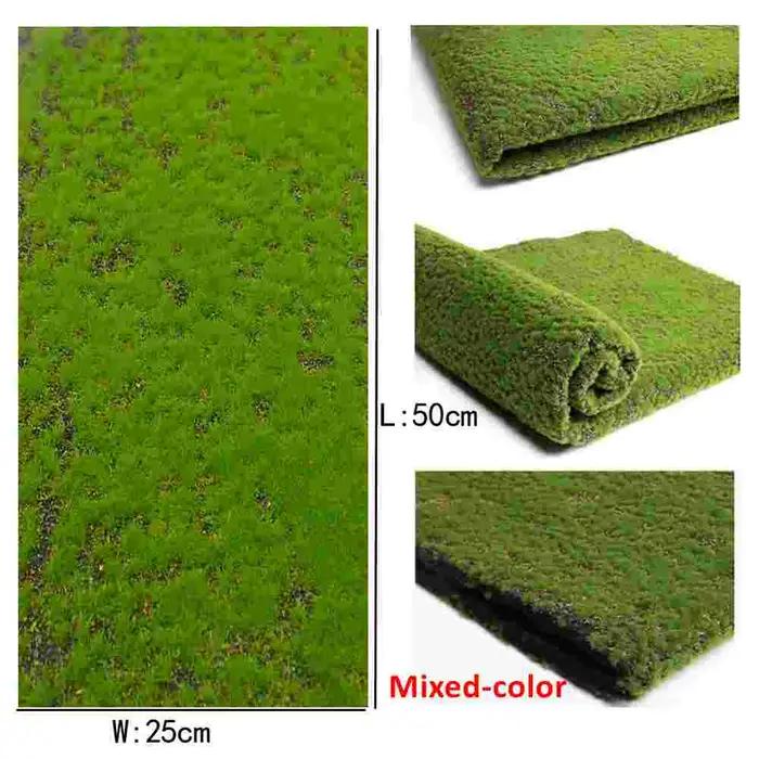 Gazon en Polymères pour Décoration de Paysage d'Extérieur