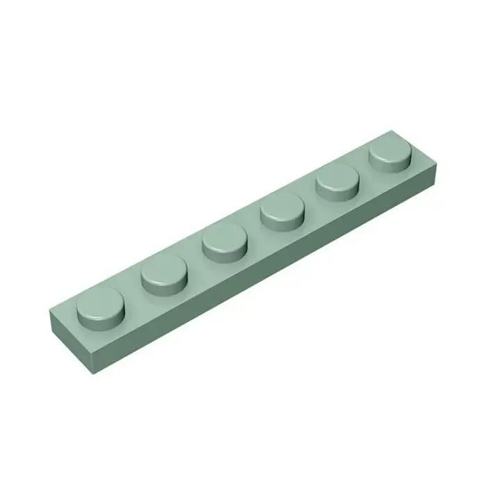 MOC 10 pièces 3666 1X6 plaque blocs de construction Kit haute technologie conseil maison briques particules bricolage
