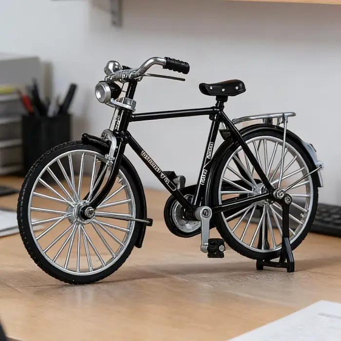 Modèle de vélo miniature en alliage à assembler soi-même 1:10