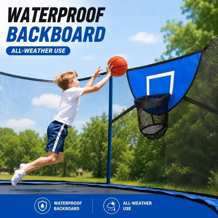 Ensemble de paniers de basket universels pour trampoline