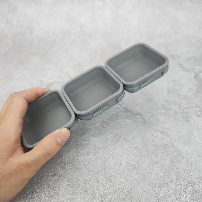 Boîte de rangement pour accessoires de jeu de société, rangement pour jetons, facile à transporter, peut être assemblée, rangement pour accessoires de jeu, boîte à dés