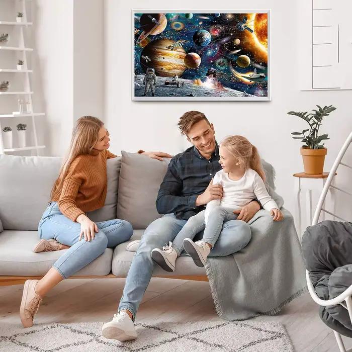 1000 pièces voyageur spatial Puzzle décor à la maison adultes jeux