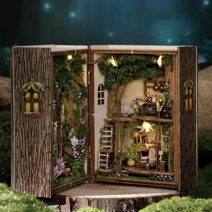 Maison de poupée Miniature en bois