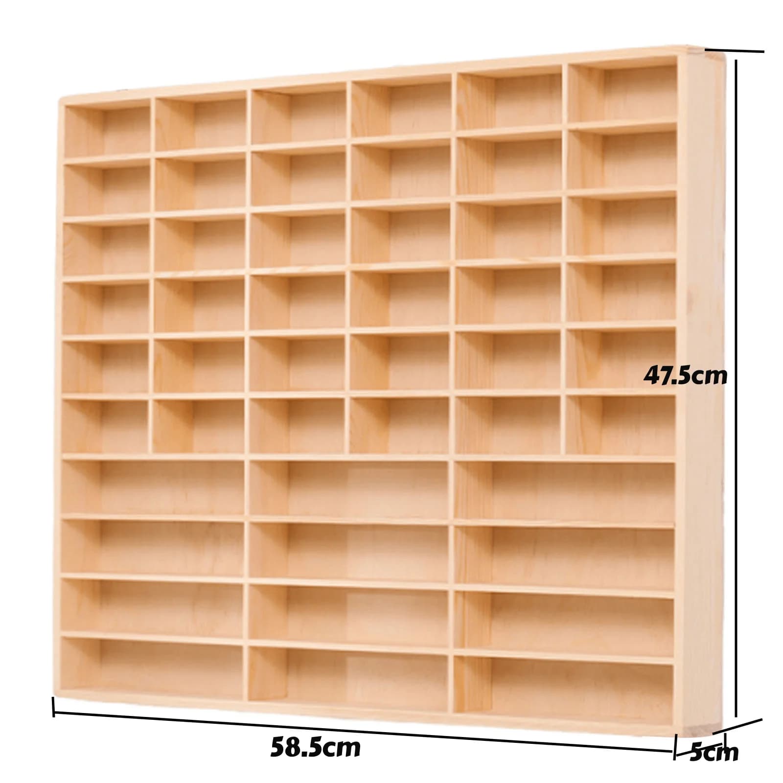 Présentoir de voiture jouet en bois, étagère à jouets anti-poussière, étui de Protection, vitrine d'