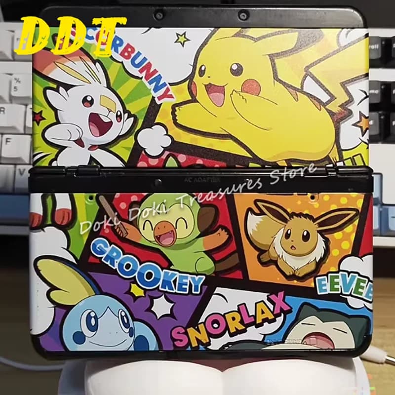 Nouvelle coque de remplacement 3DS Pokémon DIY Pikachu