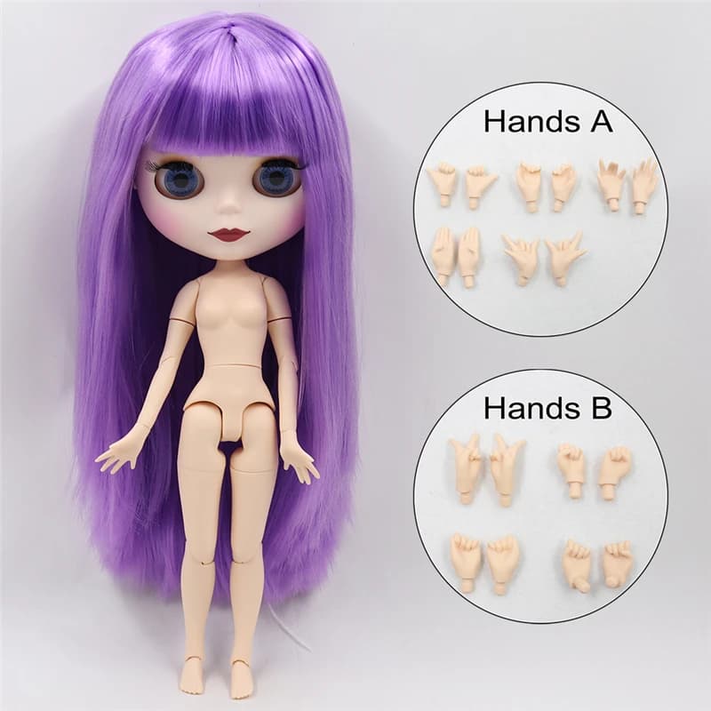 ICY DBS blyth – poupée articulée, 30cm, 1/6, cheveux violets, offre spéciale