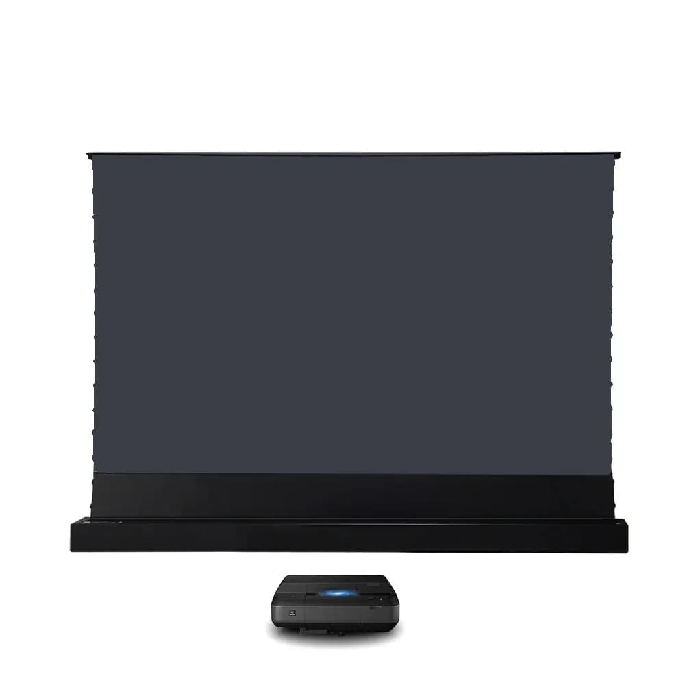 MICIG-Écran Laser TV UST ALR Hurized, 135 Pouces, 133 En Vrac, 16:9 HDTV, Projecteur, Clip l'horloge