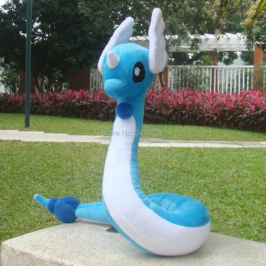 Pokemon câlin Dragonair 26 "Dragon en peluche jouet dessin animé doux Hakuryu peluche poupée