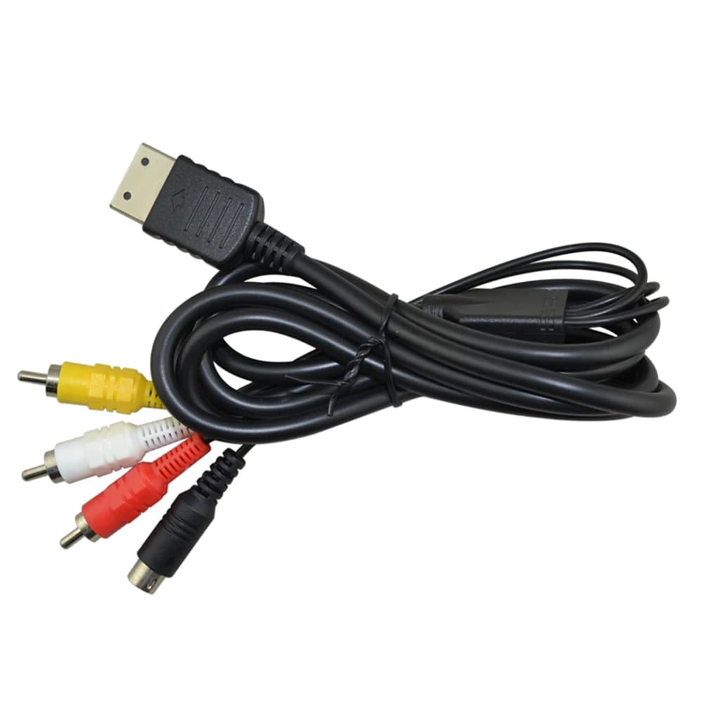 Câble AV s-vidéo pour SEGA DreamCast pour console système Sega DC, cordon TV vidéo