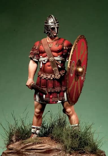 Kit en résine Infanterie romaine 75 mm