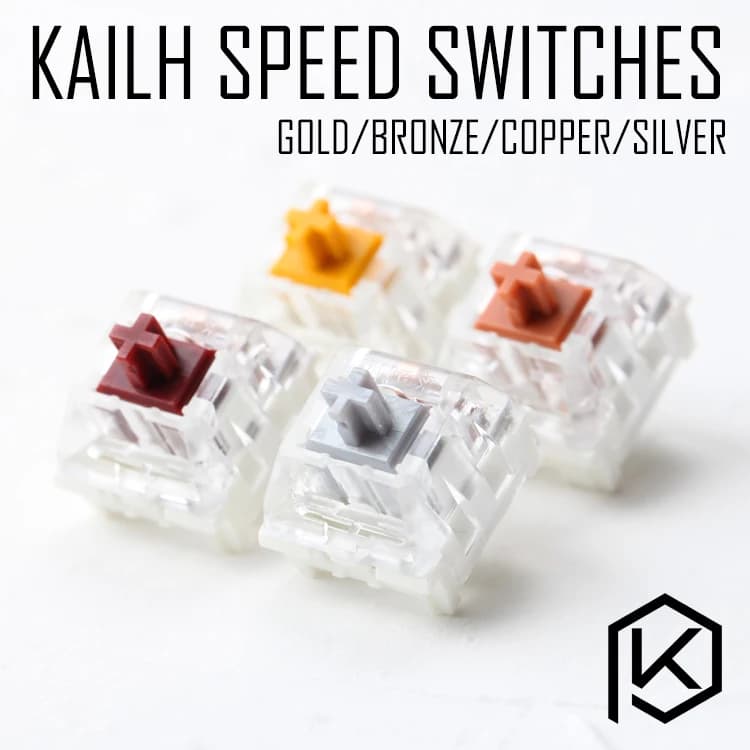 Kailh commutateur de vitesse RGB SMD or doré argent cuivre Bronze rose MX RGB commutateurs pour clav