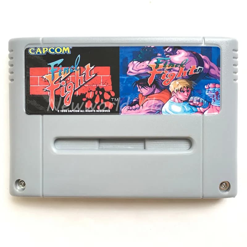 Final Fight série 1 2 3 pour carte de compilation de cartouche de jeu vidéo 16 bits pour Console de