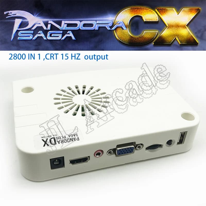 Pandora Saga-Plateau de jeux d'arcade, 3D Jamma Box, CX, 2800 en 1, VGA, HDMI, 720P, CGA, sortie CRT