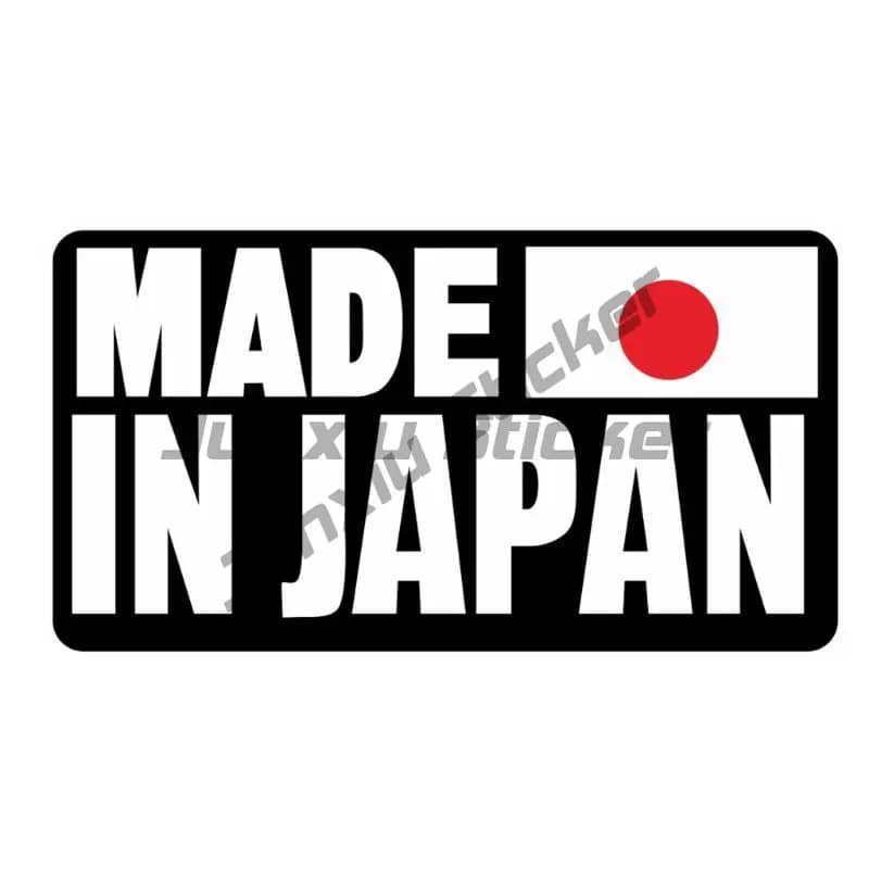 Autocollant de code pays Japon Jp, autocollants de code de sensation pour voitures, ordinateur porta
