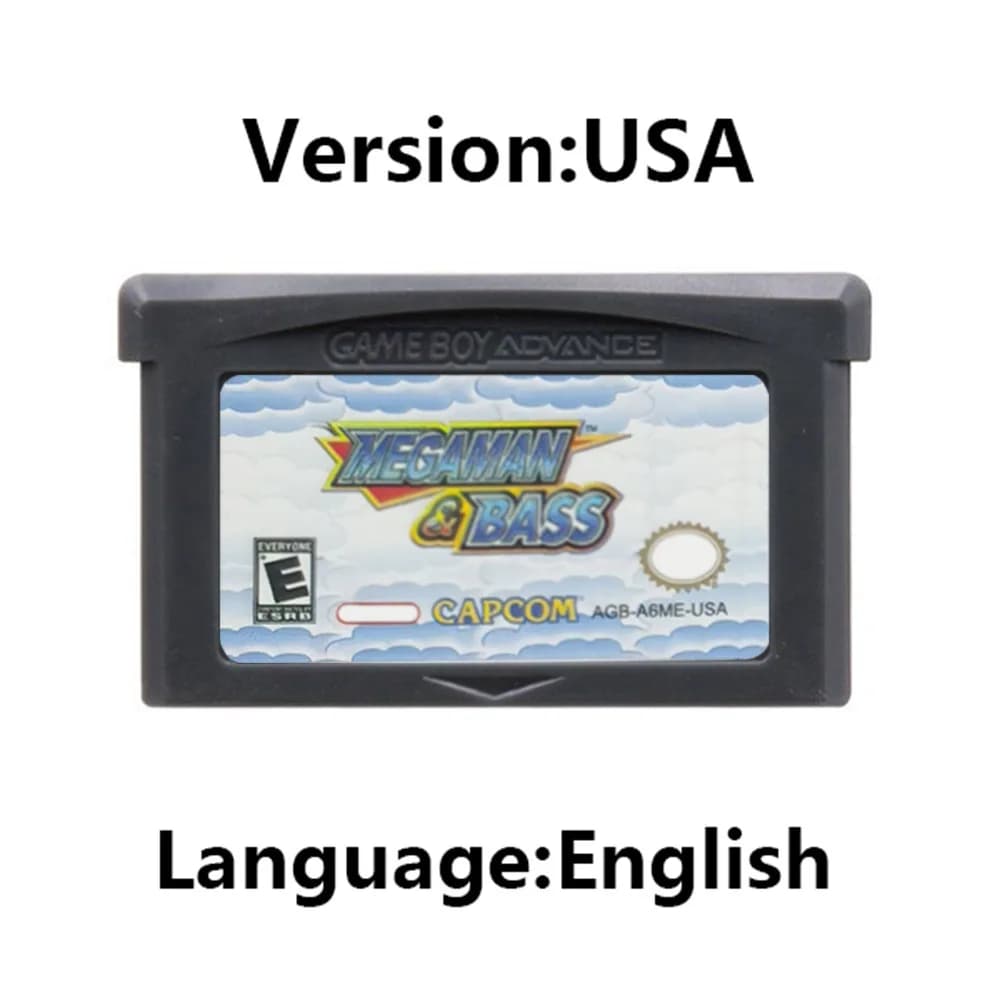 Cartouche de jeu Mega Man GBA, console de jeu vidéo 32 bits, carte de jeu Mega Man Zero 1 2 3 4 Red