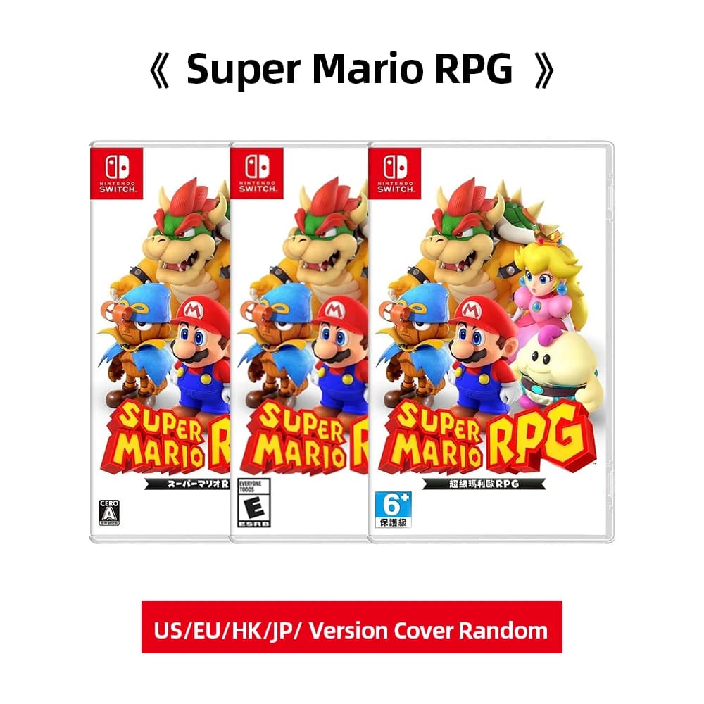 Super Mario RPG - Jeu Nintendo Switch sur Cartouche Physique, Compatible TV, Mode Tablette et Portab