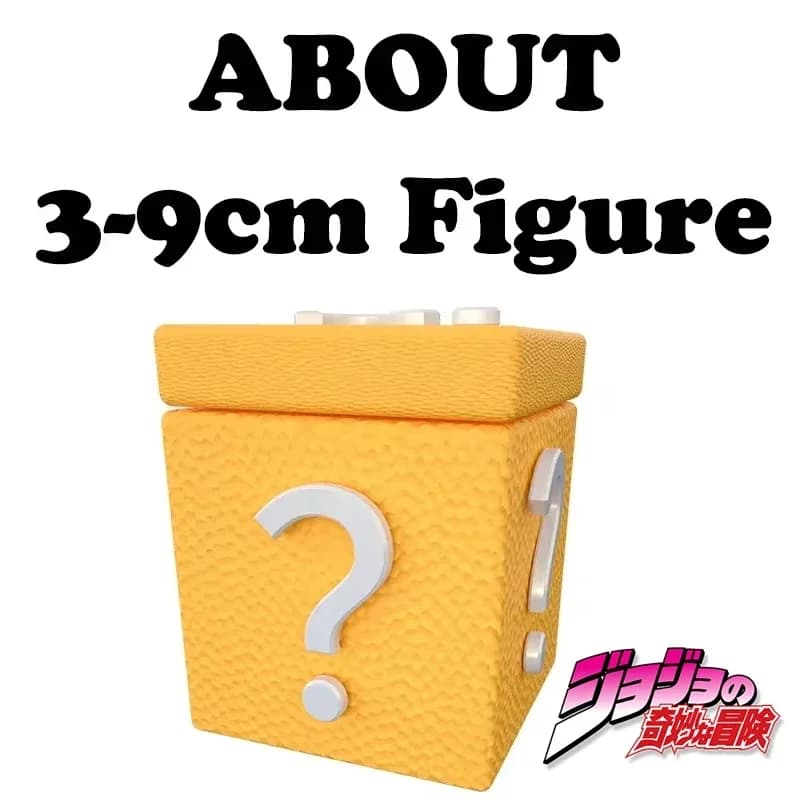JOJO s Bizarre Adventure boîte aveugle Figure 3 9 cm 10 30 cm Anime modèle à collectionner jouet cad