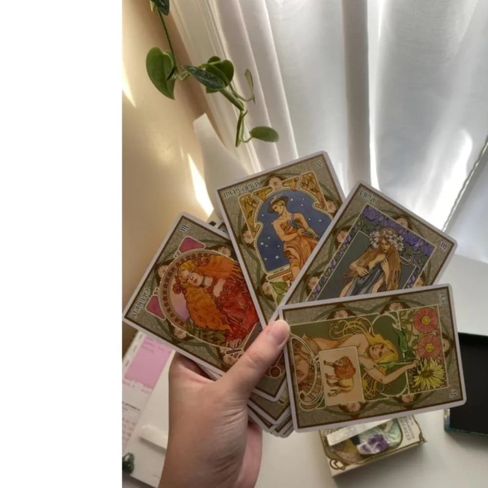 Jeu de tarot oracle strologique, cartes