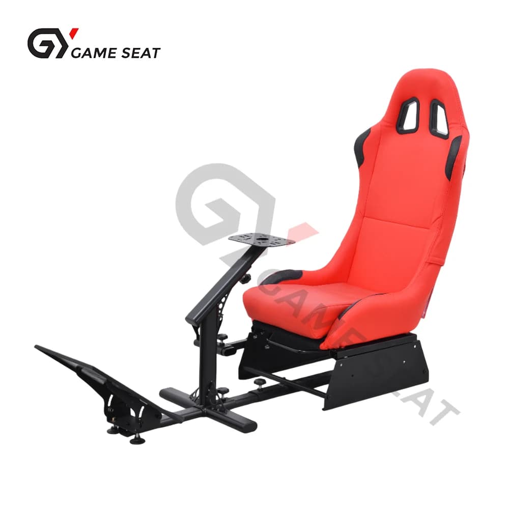 Cockpit de simulateur de course automobile GY039 pour jeux vidéo de conduite, compatible avec les si
