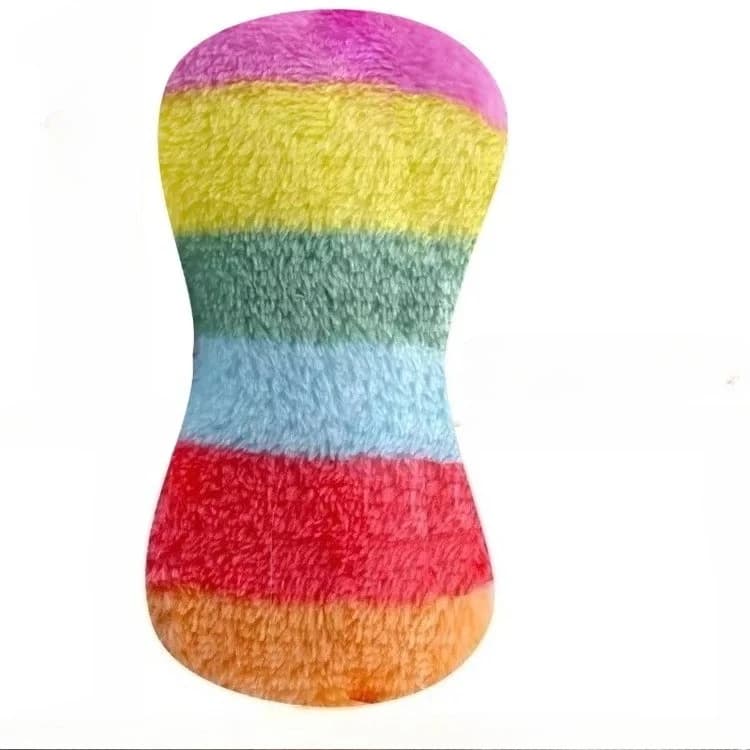 Jouet en peluche pour chien en forme d'animaux, résistant aux morsures, grinçant, en velours côtelé,