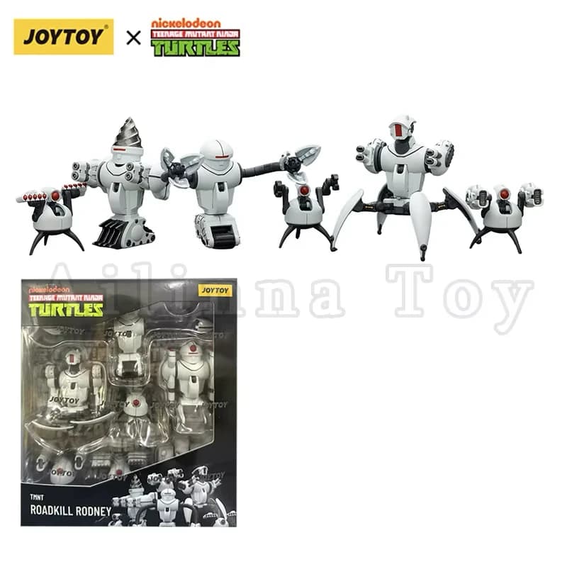 JOYTOY 1/18 figurine tortues Roadkill Rodney ABC Anime jouet