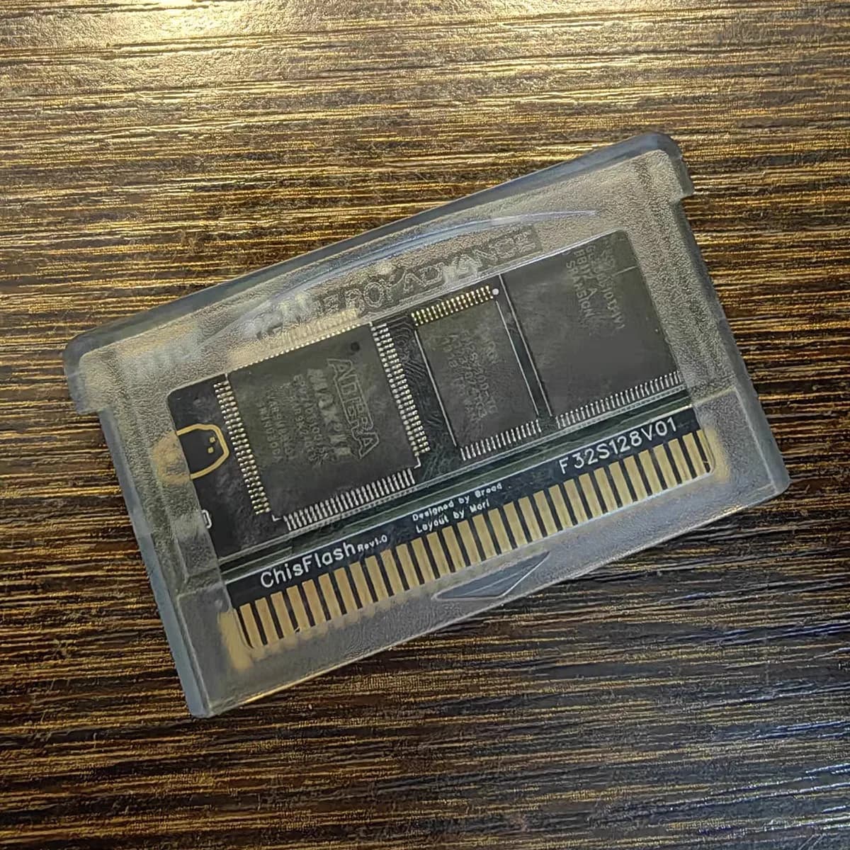 Carte Flash GBA Chisflash v1.0 Édition FRAM Édition Ferroélectrique Édition Mémoire Permanente