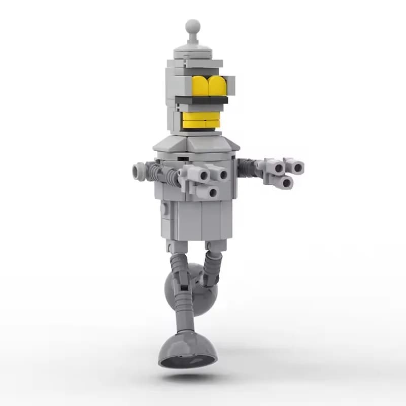 Film de dessin animé classique MOC Core, robots de personnages, modèle dobendu, blocs de constructio