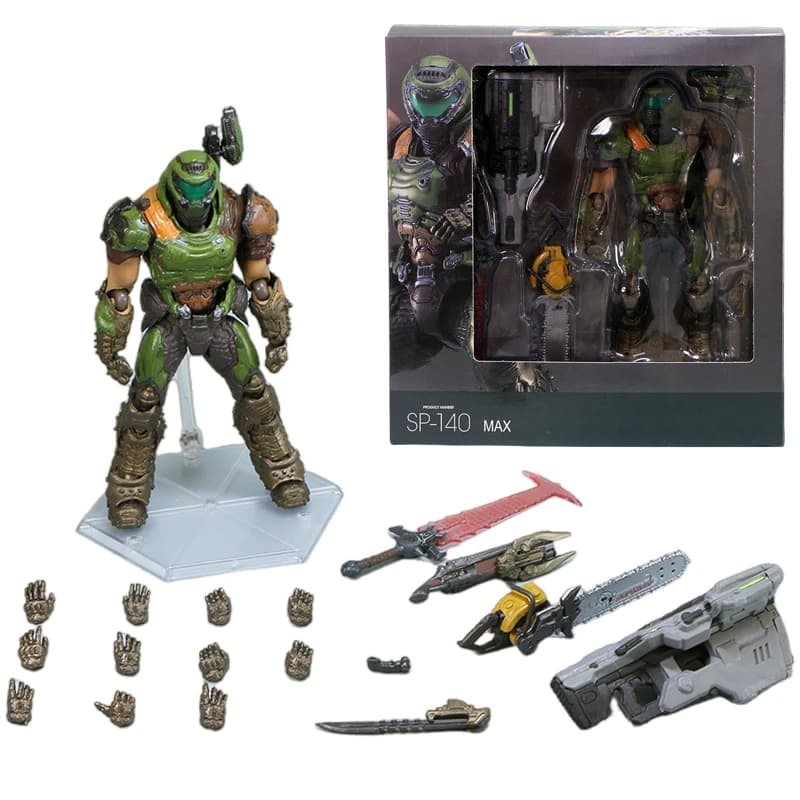 Doom Figma Doom éternel SP-140 Doom Guy Doom Slayer 1/12 16CM figurine Collection modèle de jeu Stat