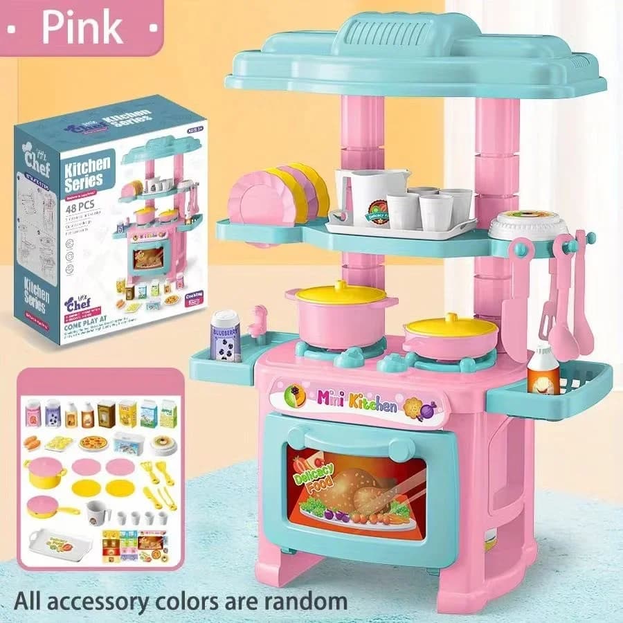 Mini comptoir de cuisine, jouets simulés pour enfants, maison de jeu de rôle, jeu de simulation, ens