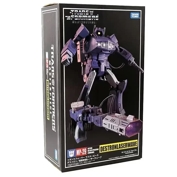 Takara Tomy transformateurs jouets MP-29 onde de choc Destronlaserwave figurines d'action transforma