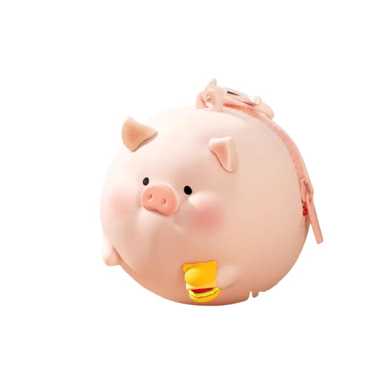 Lulu le cochon en conserve jouet Kawaii Silicone porte-monnaie cadeau d'anniversaire fille mignon va