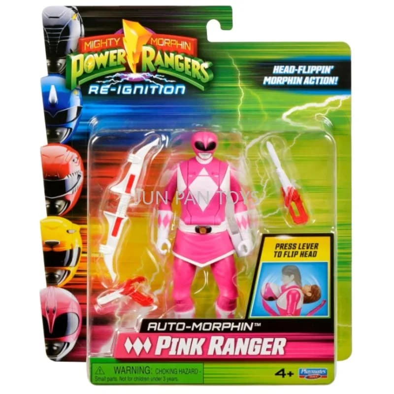 Figurines originales Mighty Morphin Power Rangers Re-Ignition Auto-Morphin Rita Repulsa Goldar Putty