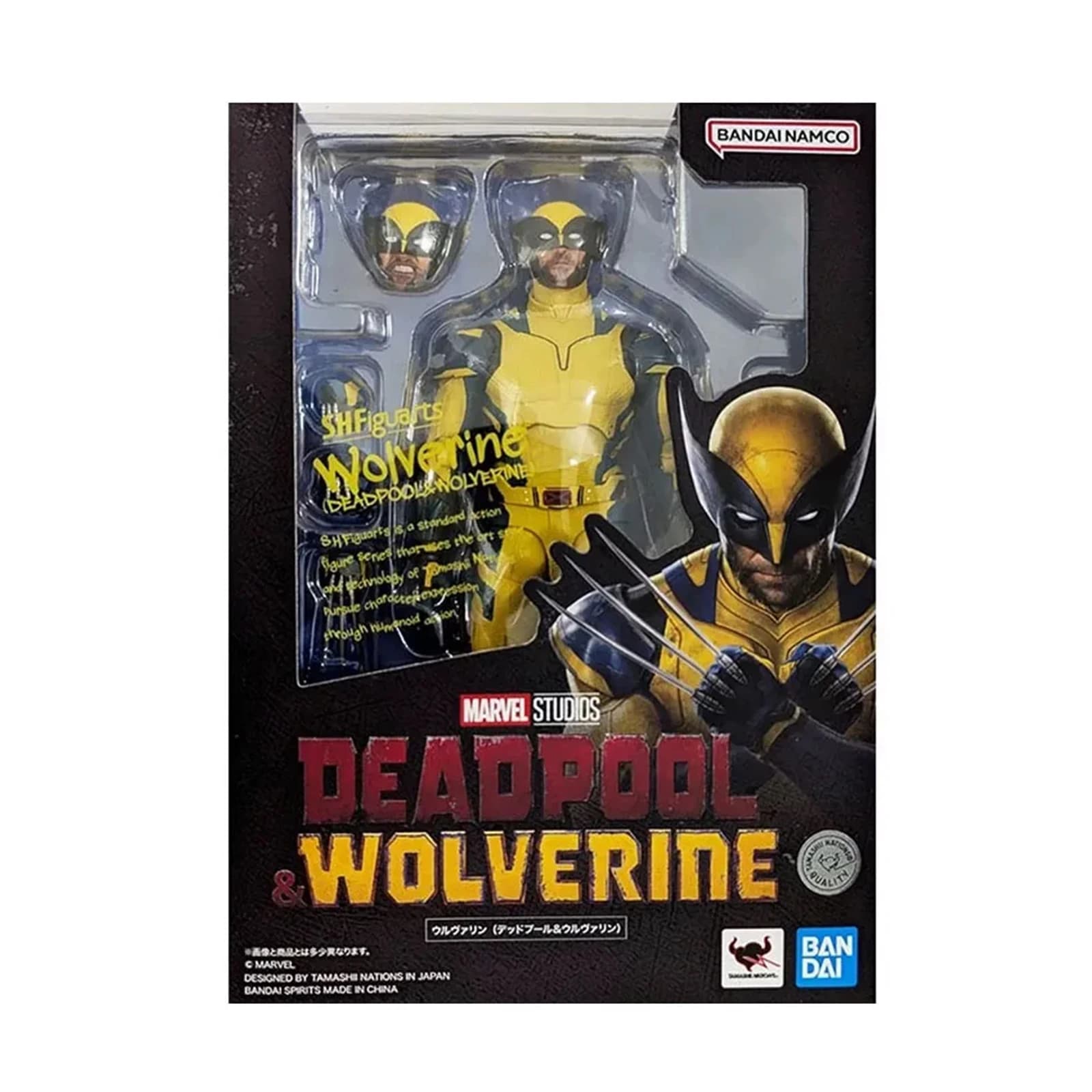 En Stock BANDAI S.H.Figuarts Shf Wolverine Deadpool & Wolverine-Logan figurine modèle Original jouet