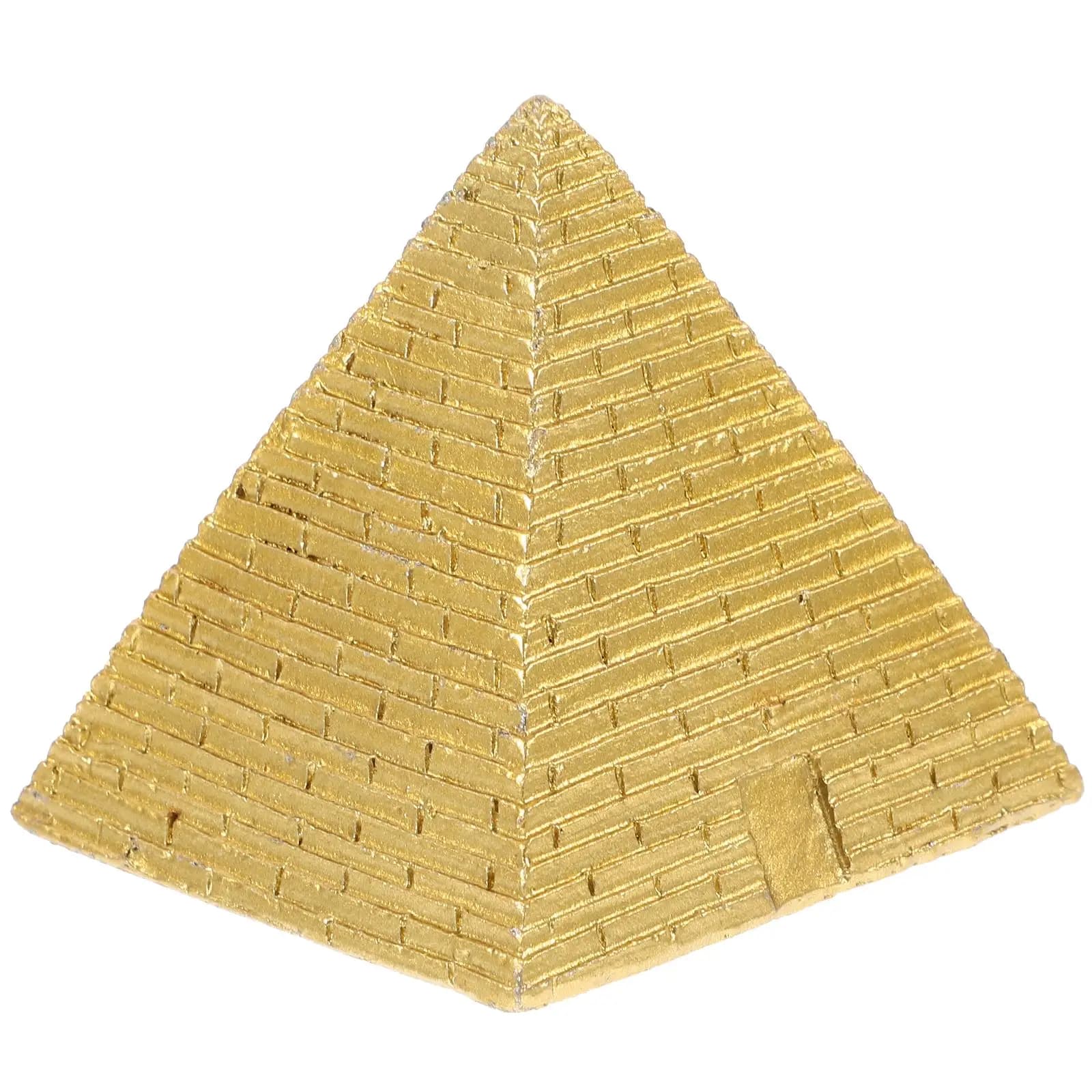 Pyramide Égyptienne Miniature en Résine, Modèle de Table de Sable, Décoration de Bureau et de Maison