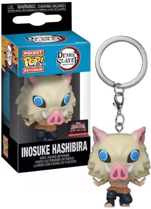 FUNKO POP Demon Slayer Nezuko Kamado Zenistu Agatsuma Tanjiro Inosuke Hashibira poche Pop porte-clés