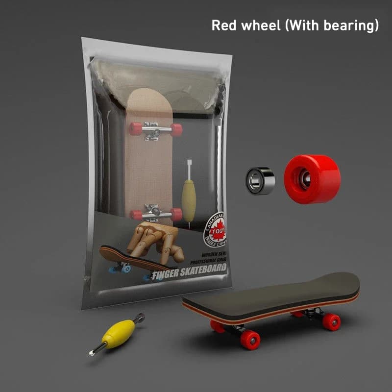 Puzzle jouet doigt Skateboard bois d'érable touche loisirs nouveauté Anti-Stress jouets sensoriels p
