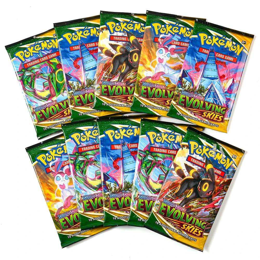 Nouvelle boîte mystère Pokémon version anglaise, sac de cartes Pokémon Pocket Monsters, 360 en stock