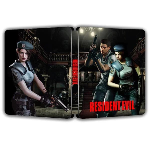 RE 1 Remake Retro 2025 Edition Steelbook FantasyBox (juste la boîte, pas de CD)