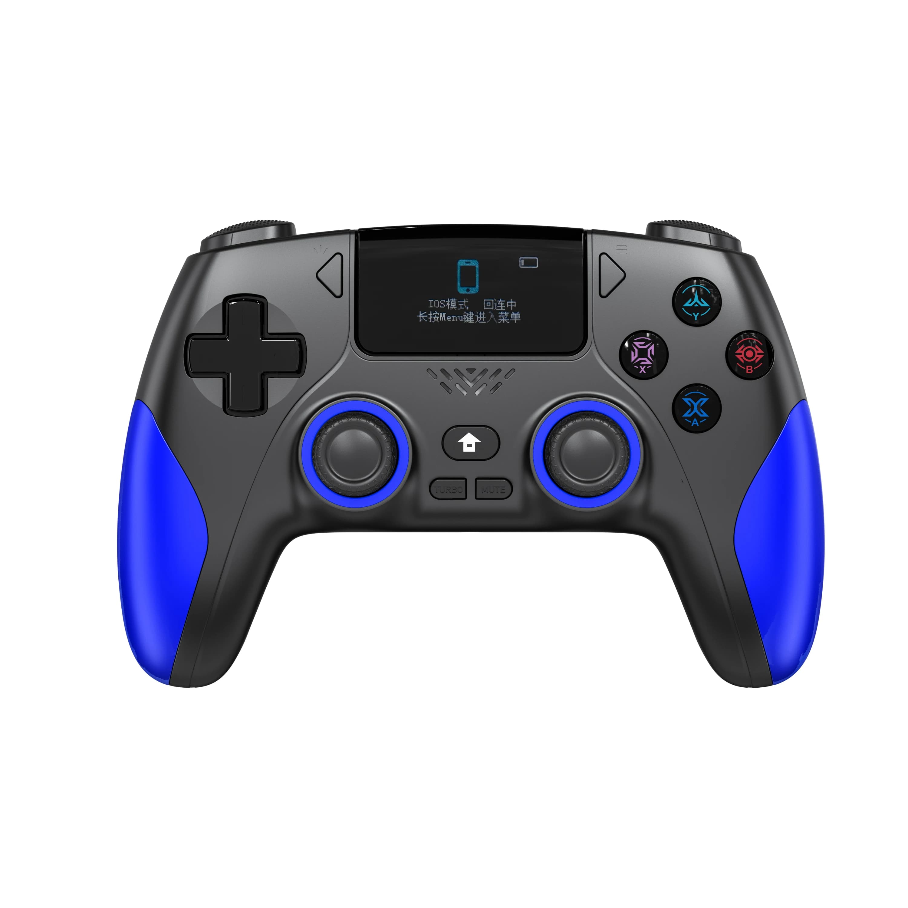 Manette de jeu sans fil à écran intelligent, manette PS4 avec écran personnalisable, compatible avec