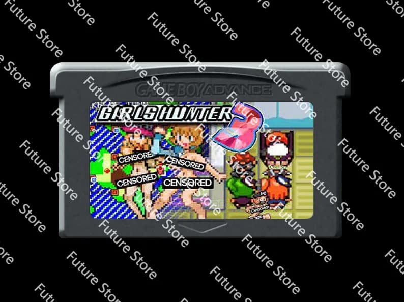 Carte de jeu 32 bits : Girls Hunter 3 (version américaine!! Langue anglaise!! )