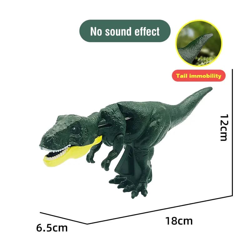 Jouets de dinosaure télécommandés pour enfants, radio VelDynraptor solitaire, imite la marche et les