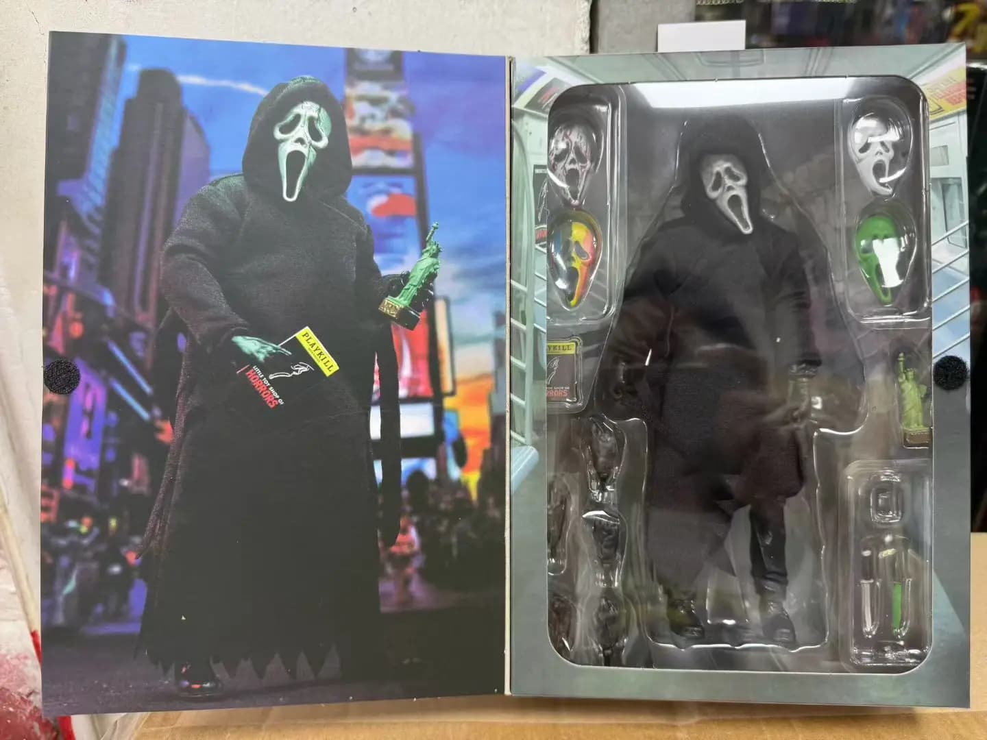 Nouvelle figurine articulée KO NECA Scream Ghostface Killer 3ème édition limitée, jouet décoratif