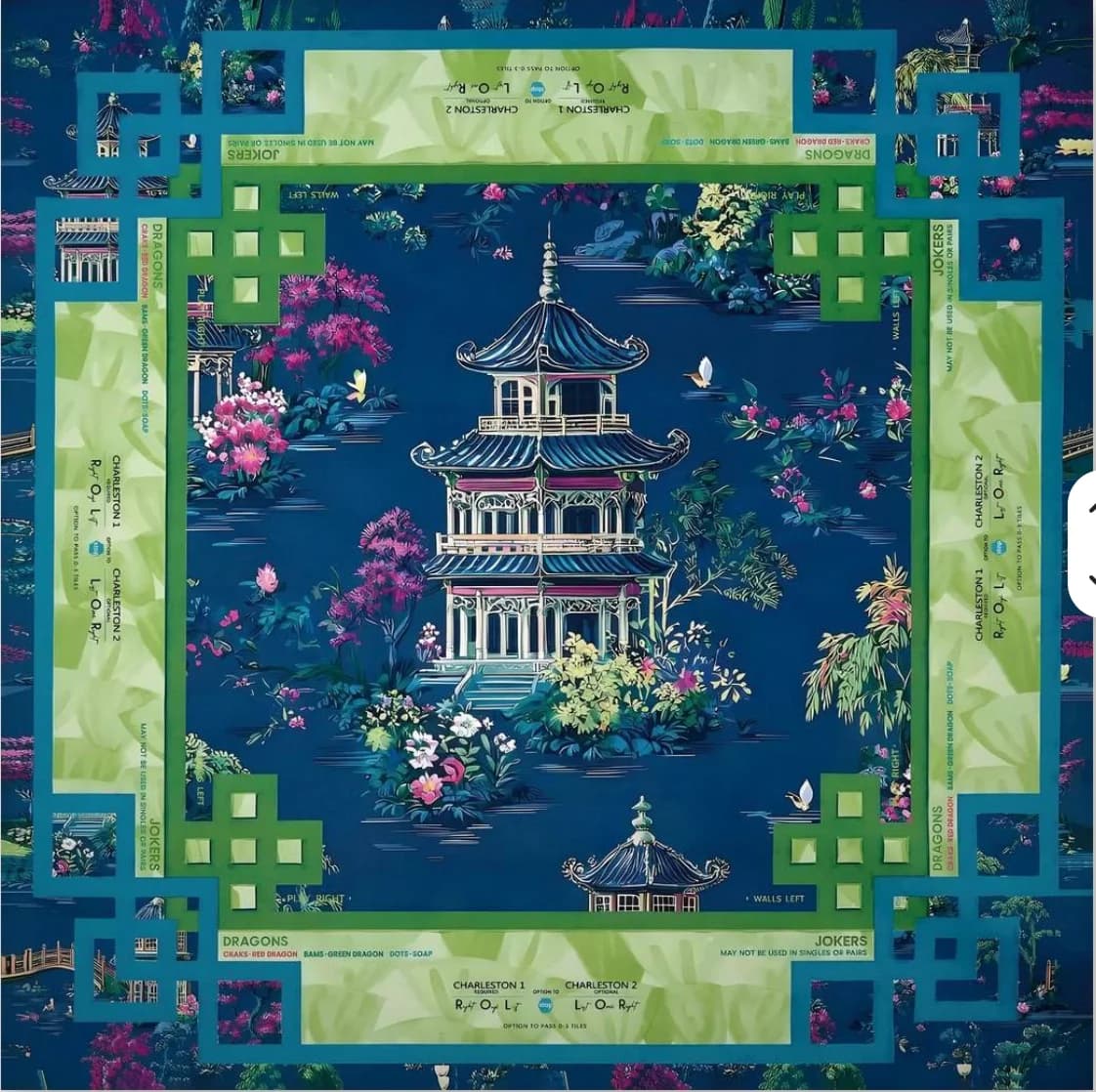 166 tuiles de mahjong américaines (ou tapis, tuiles ou ensembles) sont disponibles, parfaites pour l