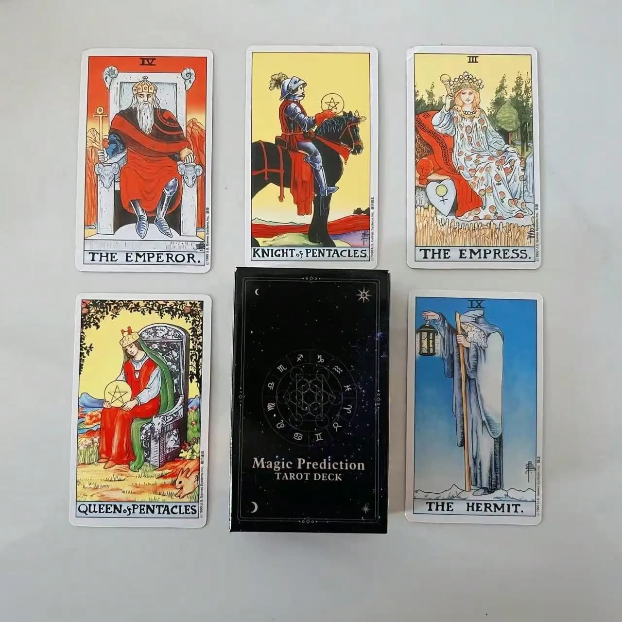 Jeu de tarot classique 78 cartes à haute valeur esthétique, recommandé pour les débutants, thème ast