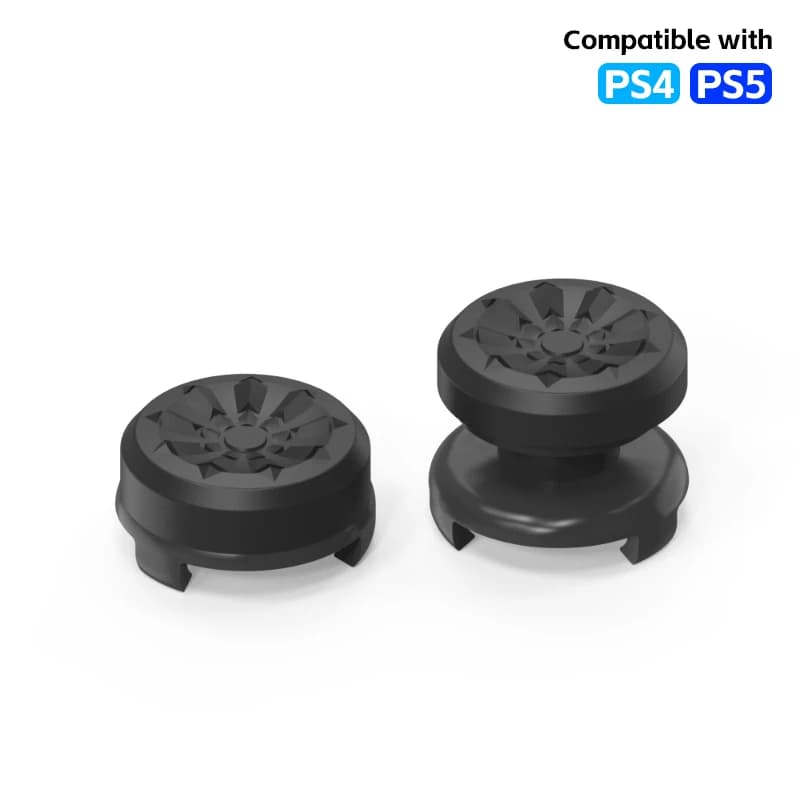 Capuchons d'extension de poignée pour manette de jeu PS4, 2 pièces, poignées de bâton de pouce, couv