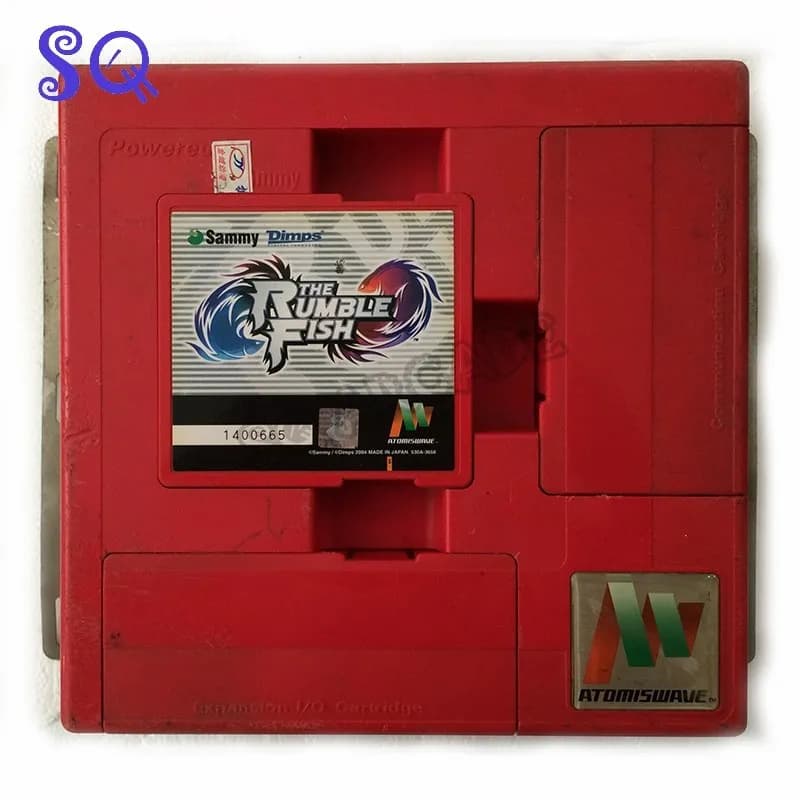 Carte de jeu d'arcade Dolphin Blue Rumble Fish Sammy Cart adaptée à la carte mère Atomiswave