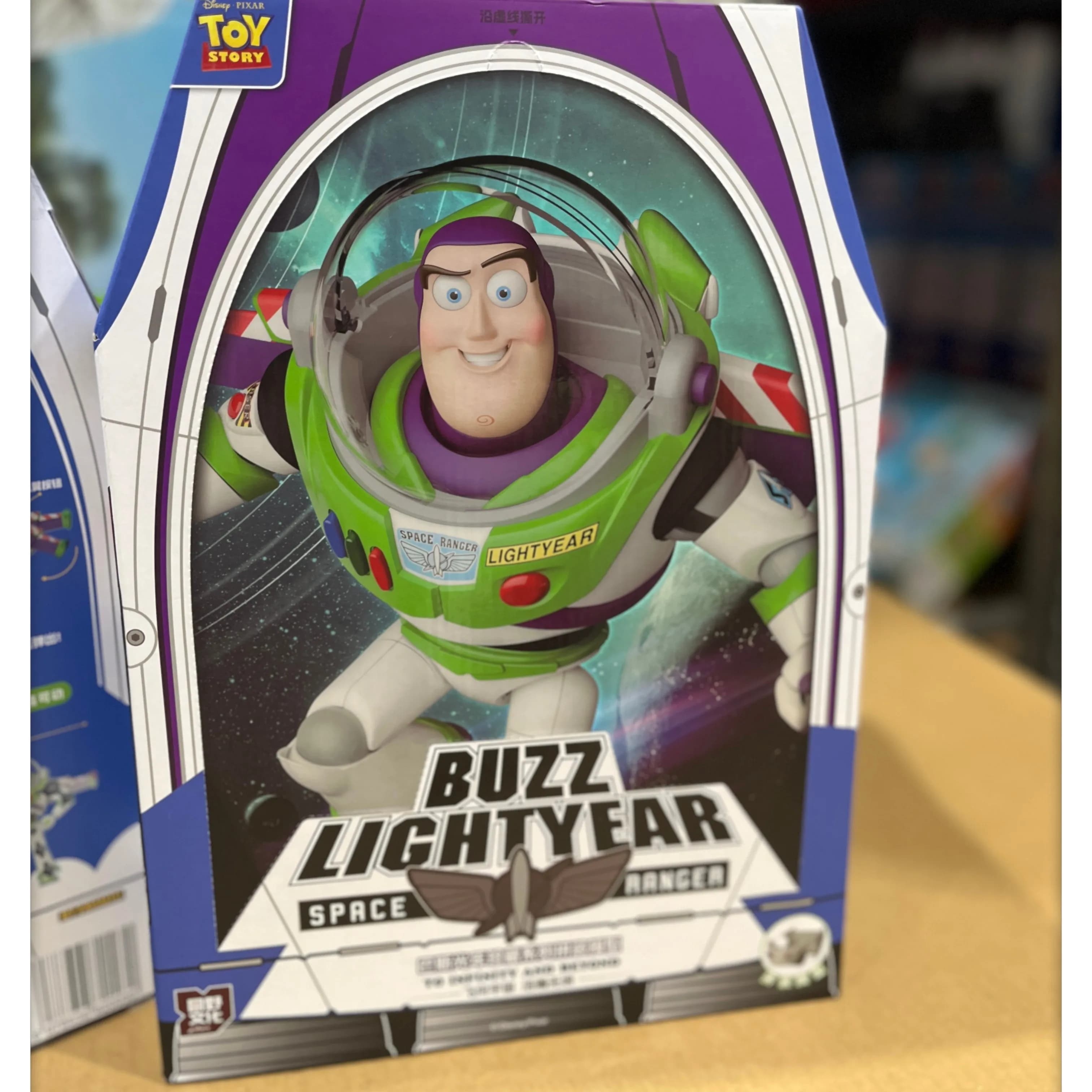 Figurine d'action Buzz Lightyear de Toy Story, 17 articulations mobiles, modèle assemblé, décoration