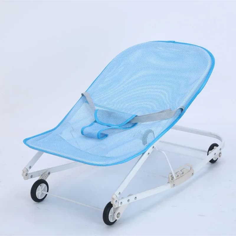 La chaise à bascule pour bébé de 0 à 2 ans peut être utilisée pour assis couché, plier et laver. Cha