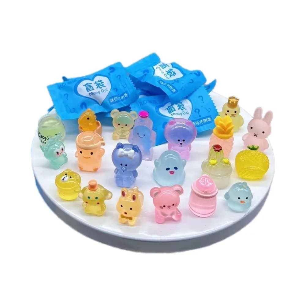 Mini boîte ennemi de simulation animale pour enfants, jouets Shoous, figurines de jeu de marée surpr